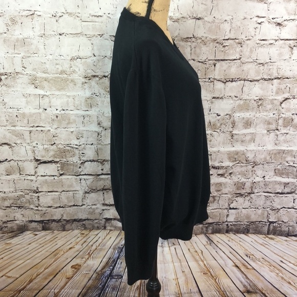 GREG NORMAN Black Long Sleeve Sweater Men Size XL - Picture 4 of 12